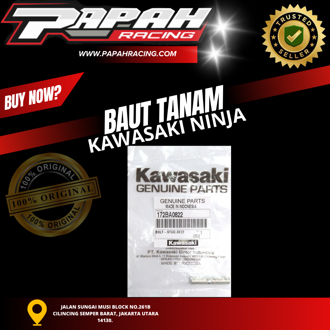 BAUT TANAM KAWASAKI NINJA 